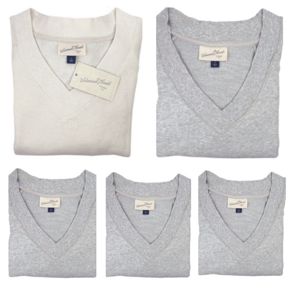Free Gift NEW Womens Leisure Studio Sweatshirt Universal Thread Cream Ivory  S - Picture 7 of 8